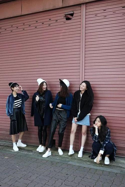 集体照片摆pose图片,定格美好瞬间